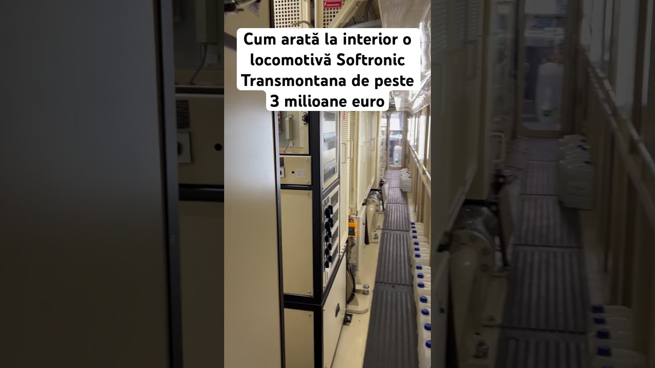 Interior Locomotiva Softronic Transmontana