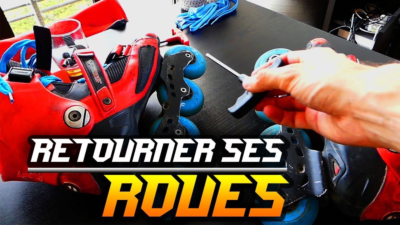 #1 Retourner ses roues de rollers