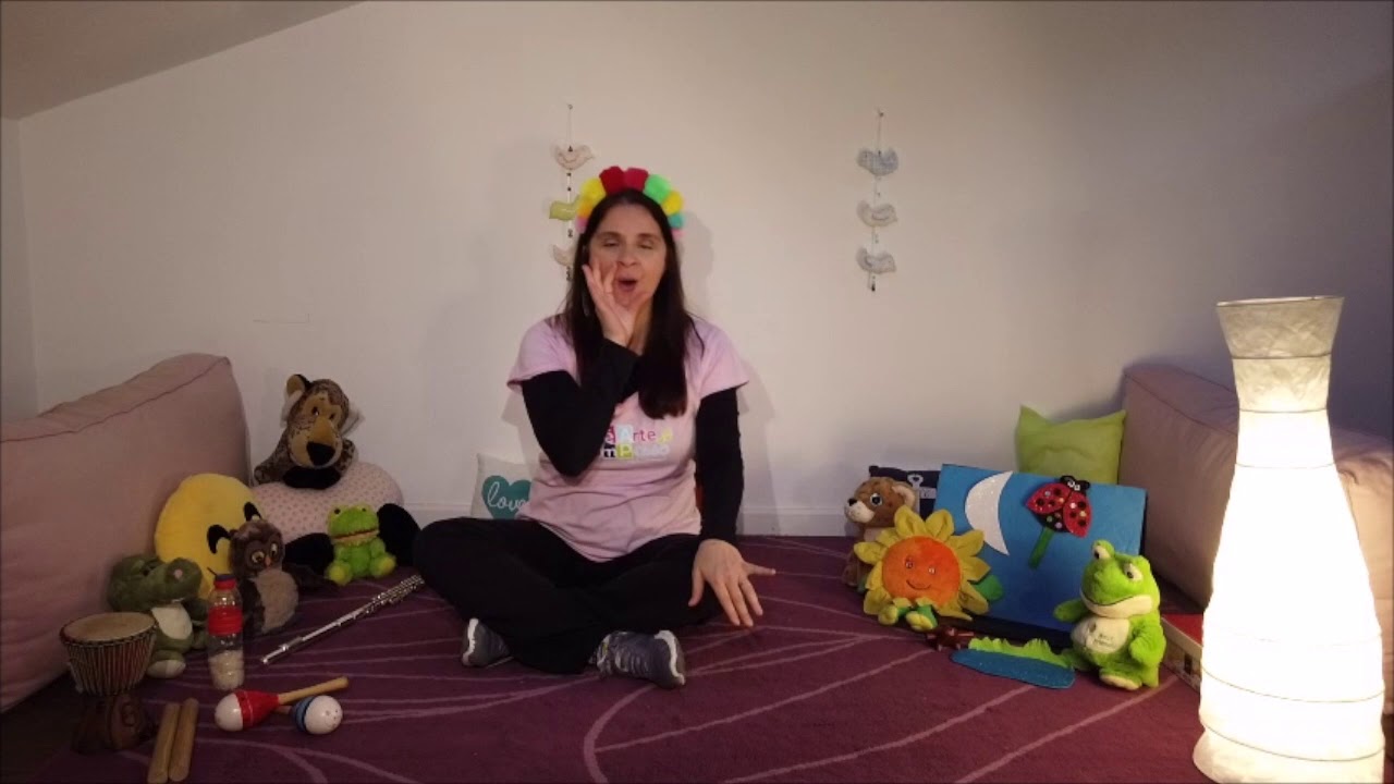 Canção Maracas e Relaxamento (cover) - Profª Música Laura Diaz (equipa BebéArte ComPasso)