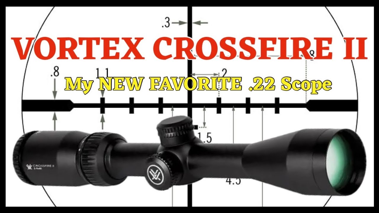 Прицелы Vortex, я впечатлён Crossfire II. #vortex #.22lr #ruger