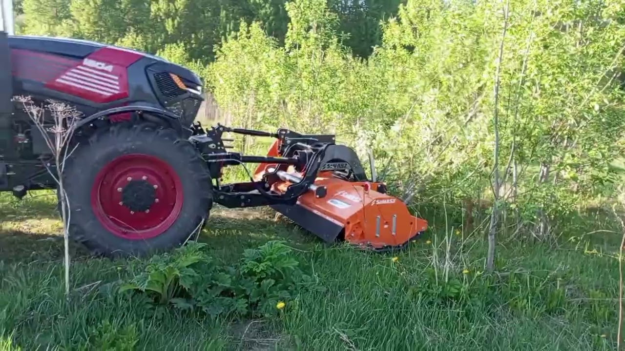 Кусты, деревца, залежь, мульчер Samasz Mamut 280