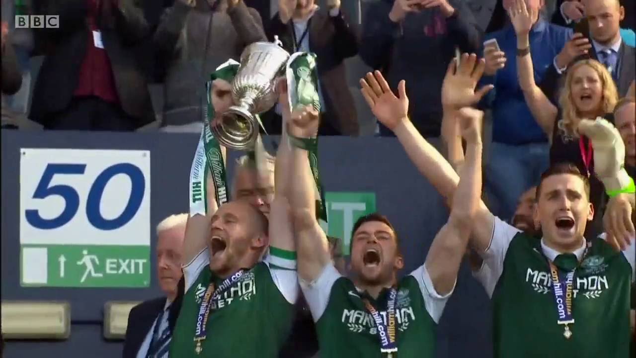 Вручение кубка &mdash; Финал Кубка Шотландии &mdash; Sportscene, 21 мая 2016 г.