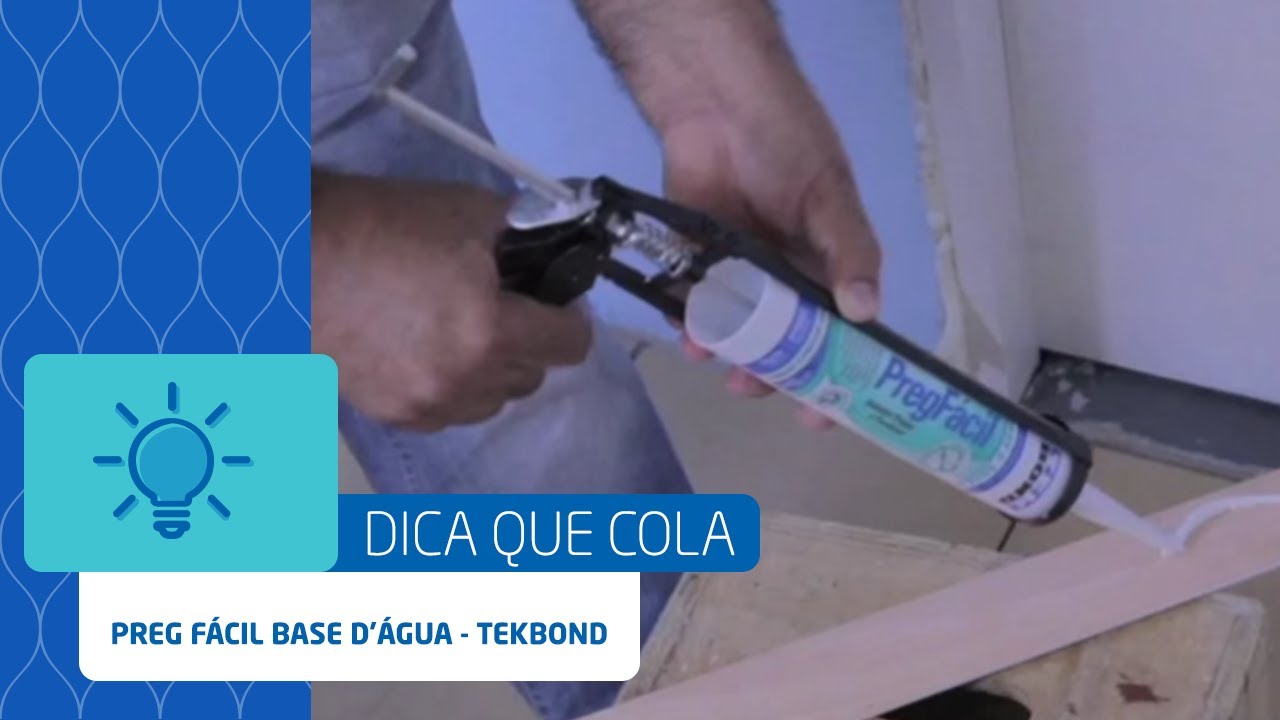 Preg Fácil Base D'água - Tekbond