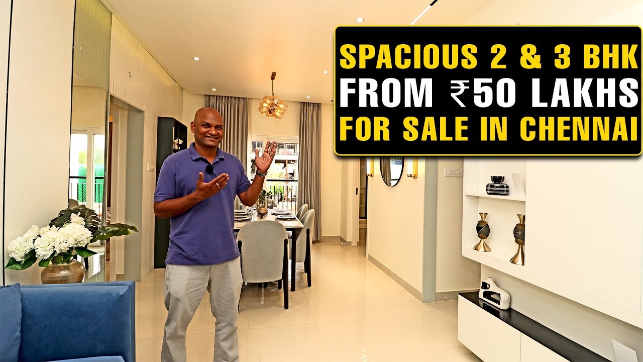 #1561 Spacious 2 & 3BHK | From ₹50 Lakhs | In Chennai