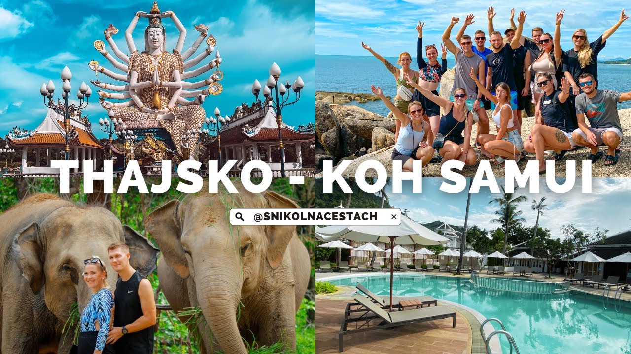 KOH SAMUI - jedli jsme cvrčky a larvy, kousla nás prasata! 🇹🇭🦗🐖