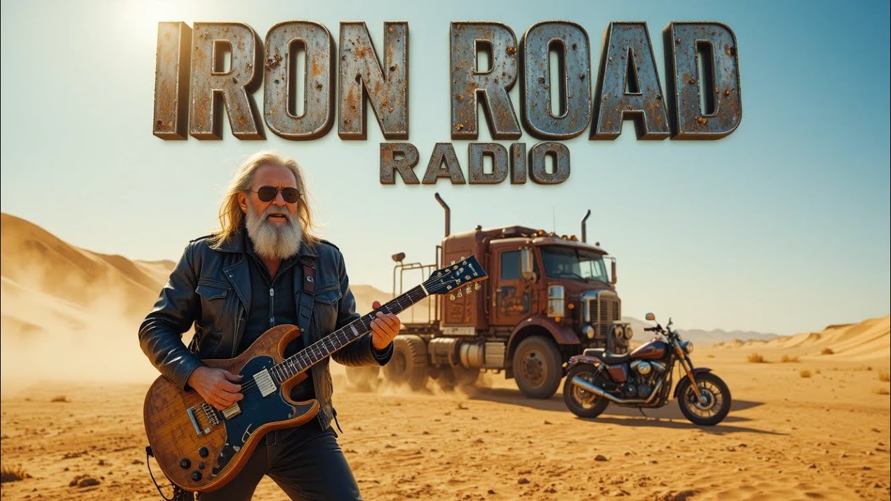 IRON ROAD RADIO – Open Road Legends & Loud Guitars | Ride Free 