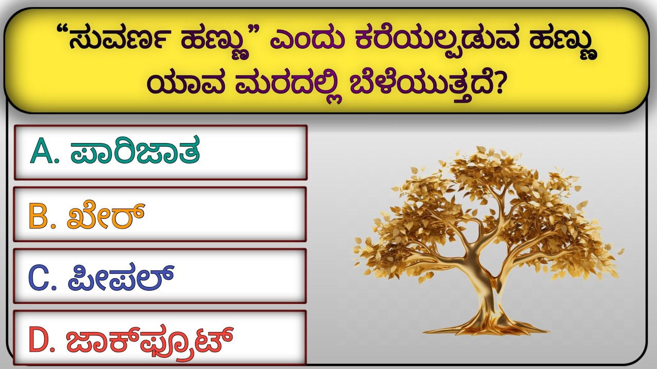 🤯 10 ರೋಚಕ ಸಾಮಾನ್ಯ ಜ್ಞಾನ ಪ್ರಶ್ನೆಗಳು | 🧠 Kannada GK Quiz | 🐘 Animals & 💪 Human Body Facts