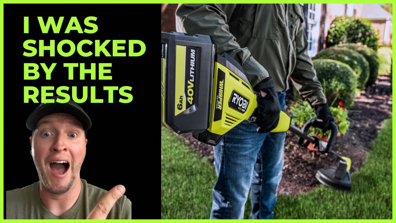 Is this new Ryobi the BEST BATTERY STRING TRIMMER OF 2022? Ryobi 17