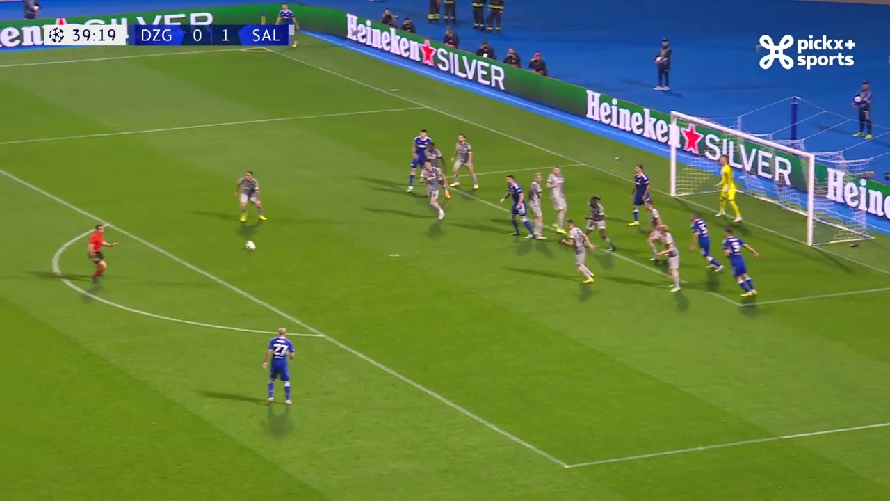 Champions League 11/10/2022 / Goal Ljubičić against Salzburg