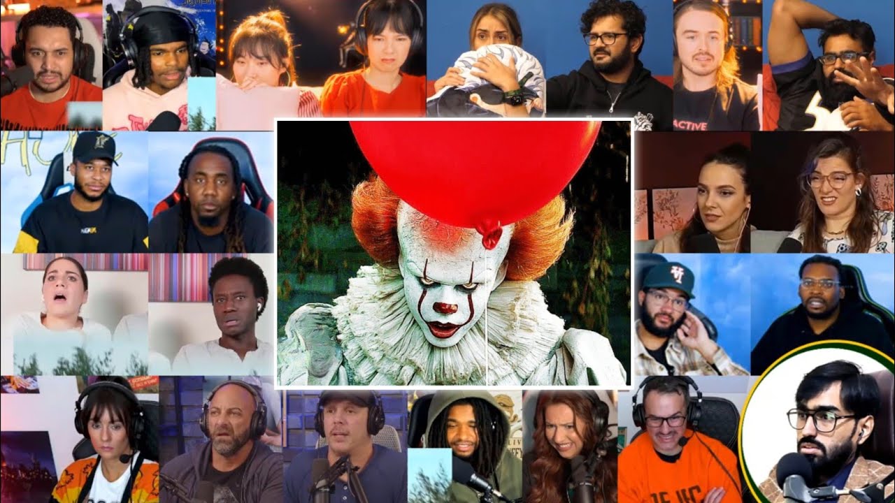 Eddie Meets Pennywise Scene Reaction Mashup | IT (2017) 