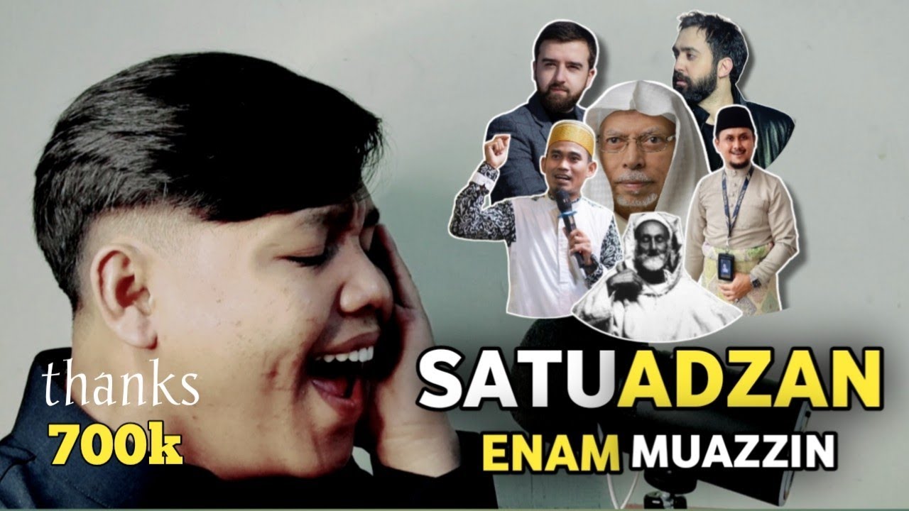 MENIRUKAN 6 MUAZZIN DUNIA DALAM SATU ADZAN - Ahmad khoir el