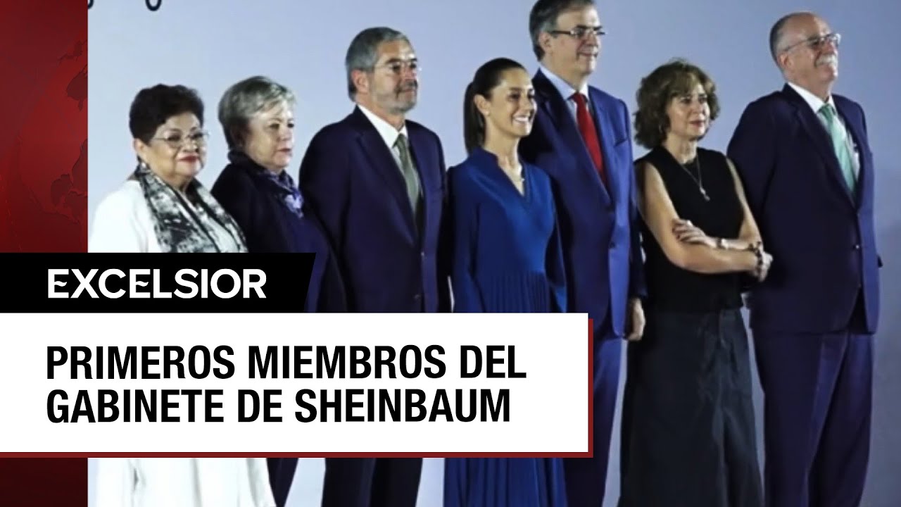 LO ÚLTIMO: Sheinbaum revela los primeros seis integrantes de su gabinete