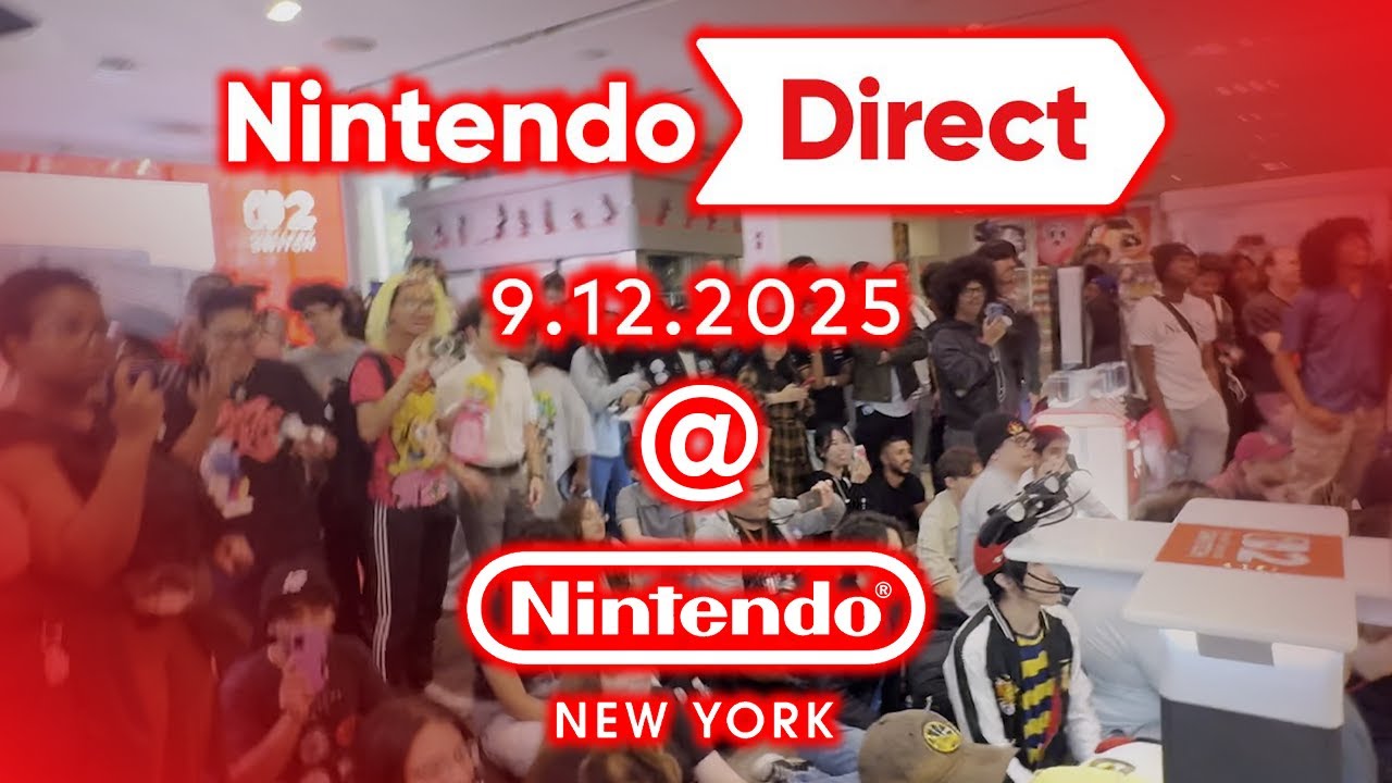 NFB Reacts to September 2025 Direct at Nintendo NYC!