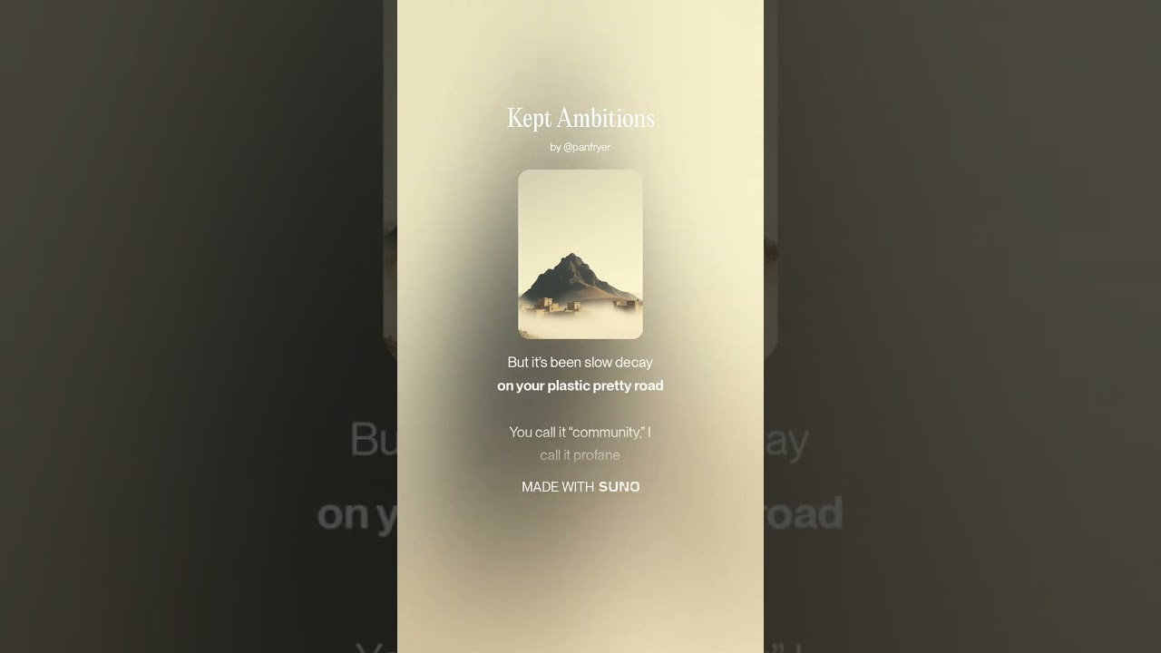 Kept Ambitions