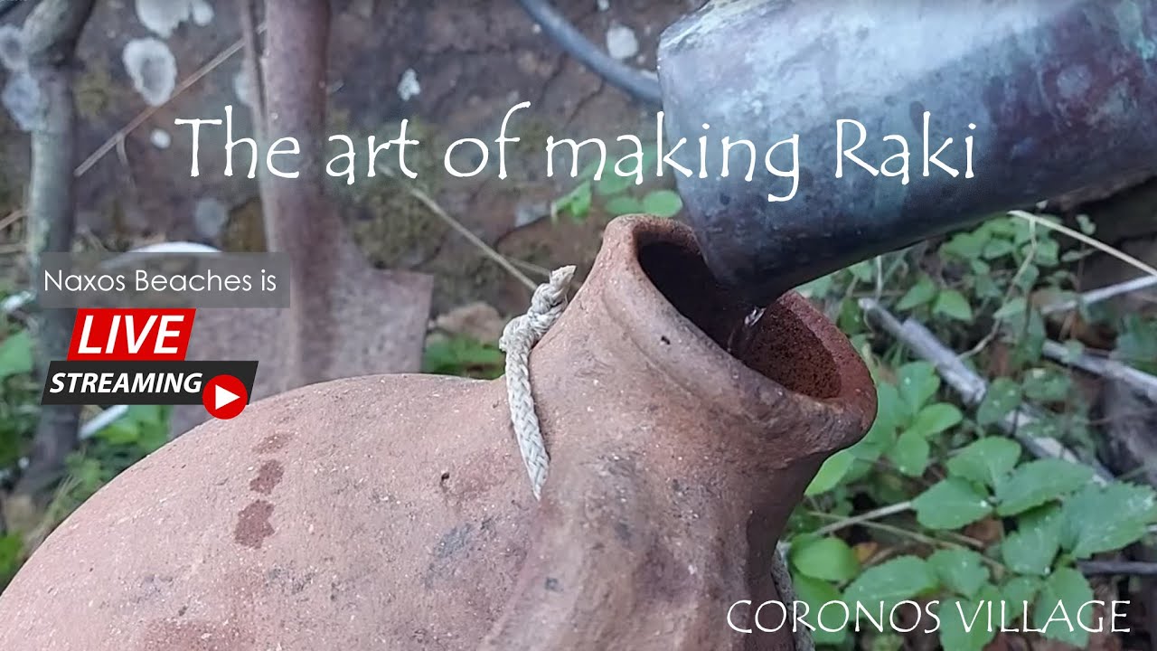 Ρακιτζό - The art of making Raki in #naxos - Φτιάχνουμε Ρακή (Στροφυλιά) Κόρωνος (Νάξος) #ρακι
