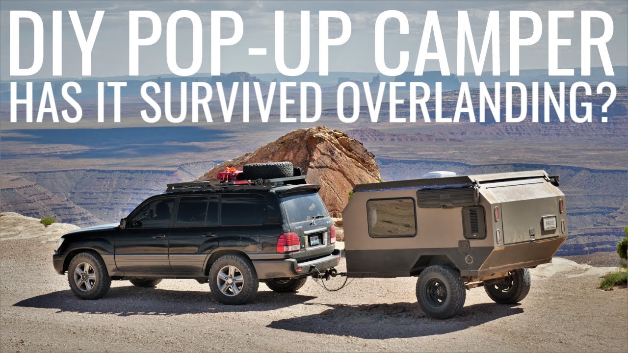 DIY pop-up wood camper - has overlanding been too much for it?