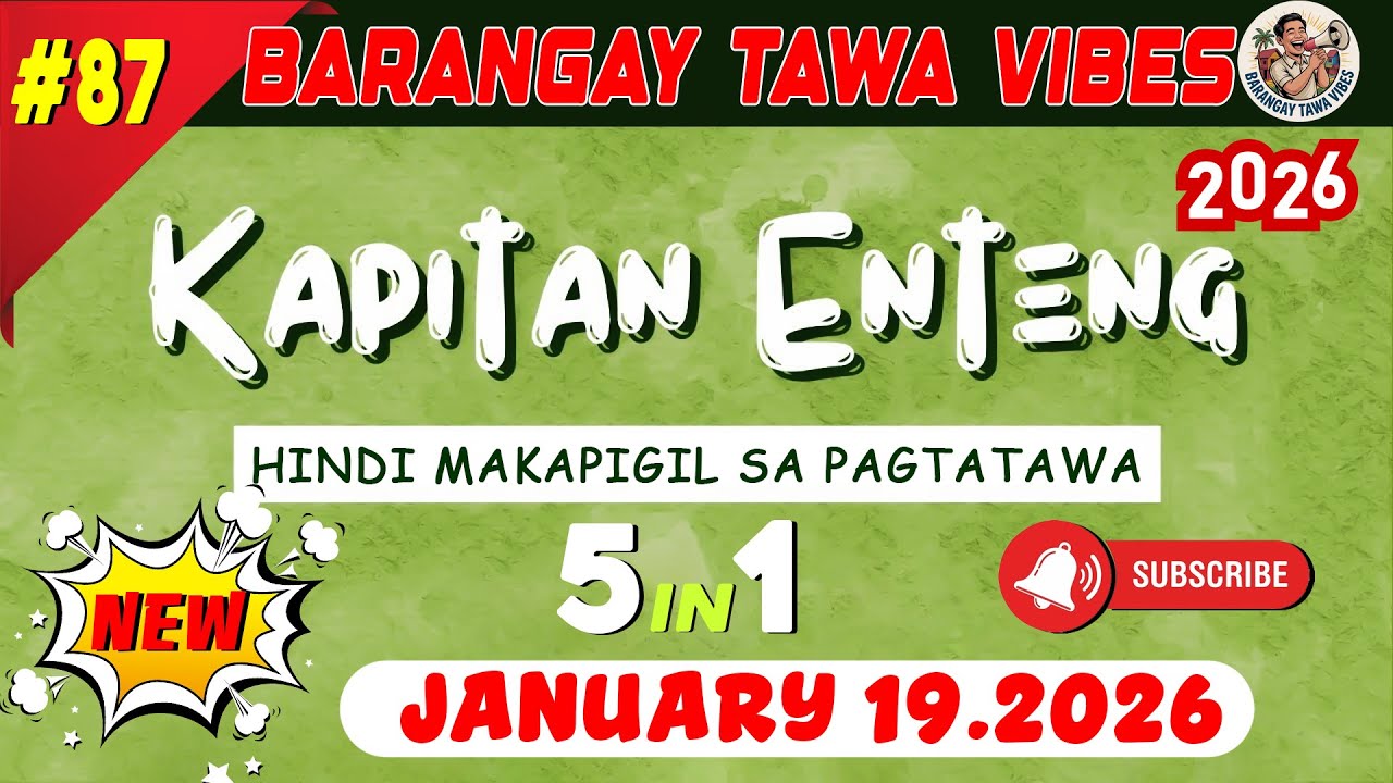 KAPITAN ENTENG ILOCANO DRAMA 2026 #87 | January 19.2026 - #KapitanEnteng #IlocanoComedyDrama