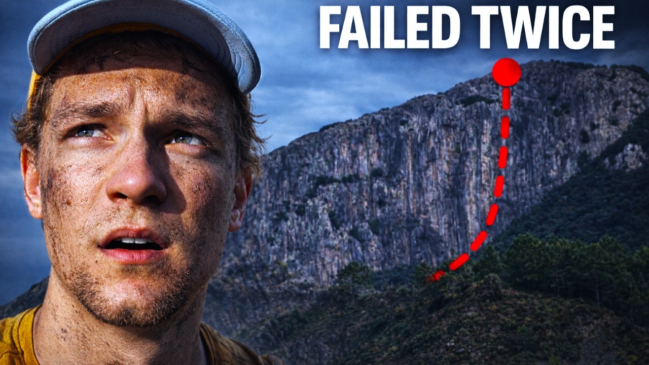 OVERCOMING My Fear (276m Rope Solo)