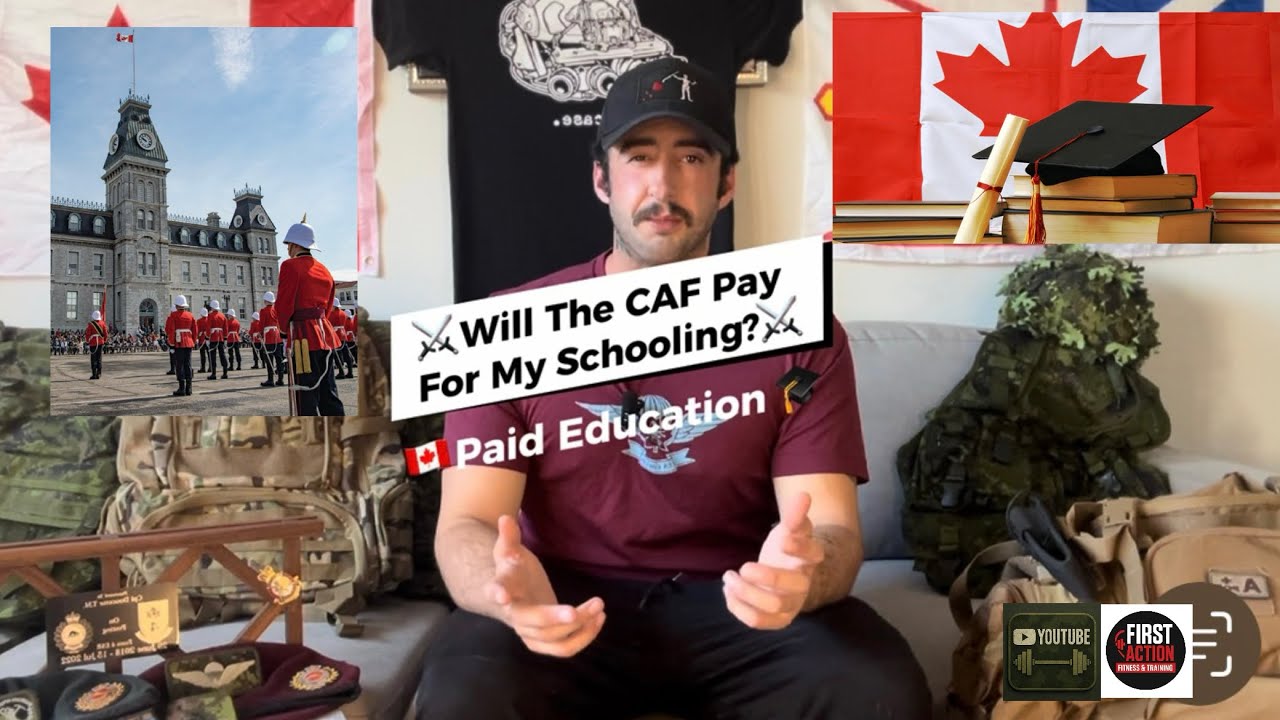 🇨🇦⚔️ Canadian Armed Forces Paid Education Explained (Free Tuition + Salary!) 🎓🇨🇦