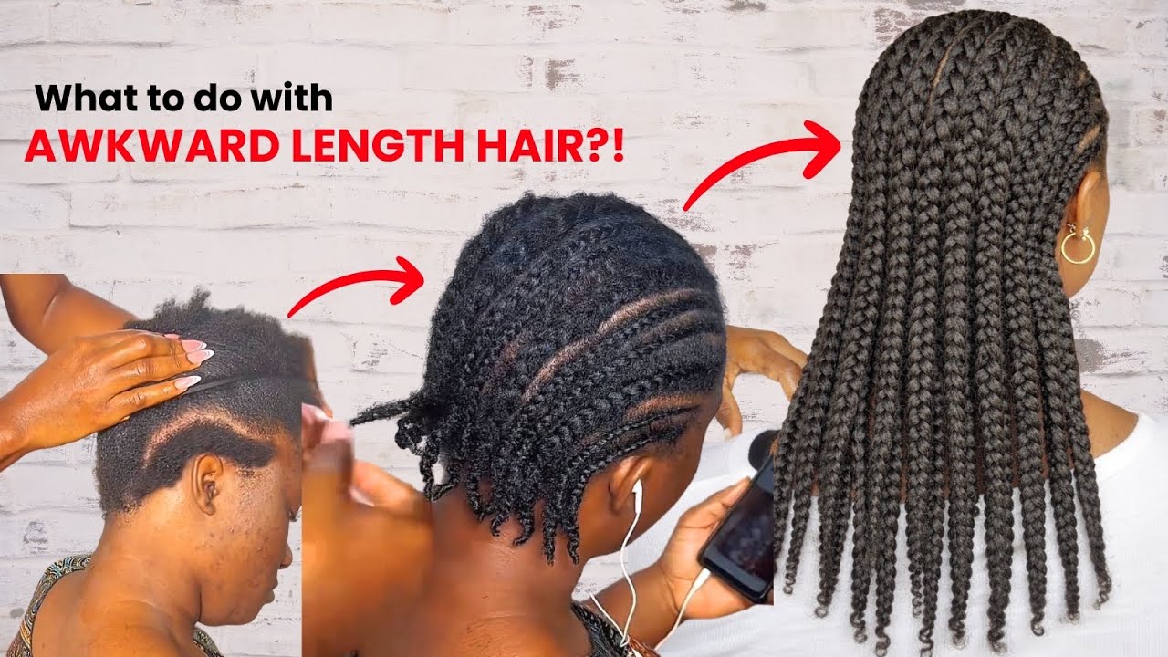 SHOCKING! Never Struggle With Awkward Length Hair Again. Do This To 2X Short 4C Hair Growth