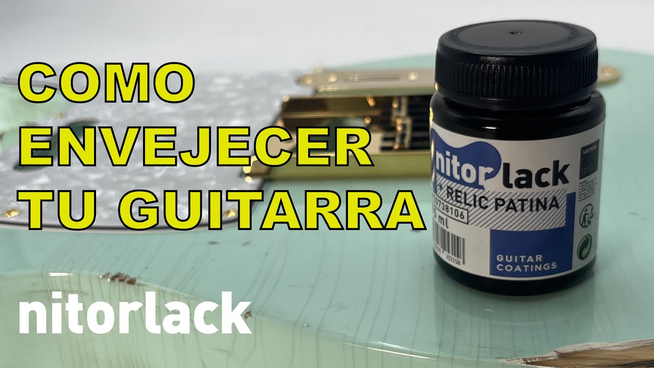 Envejece tu guitarra con RELIC PATINA