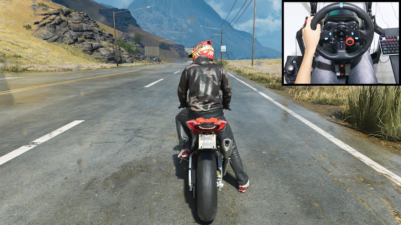 Honda CBR 1000RR - The Crew Motorfest | Logitech g29 gameplay
