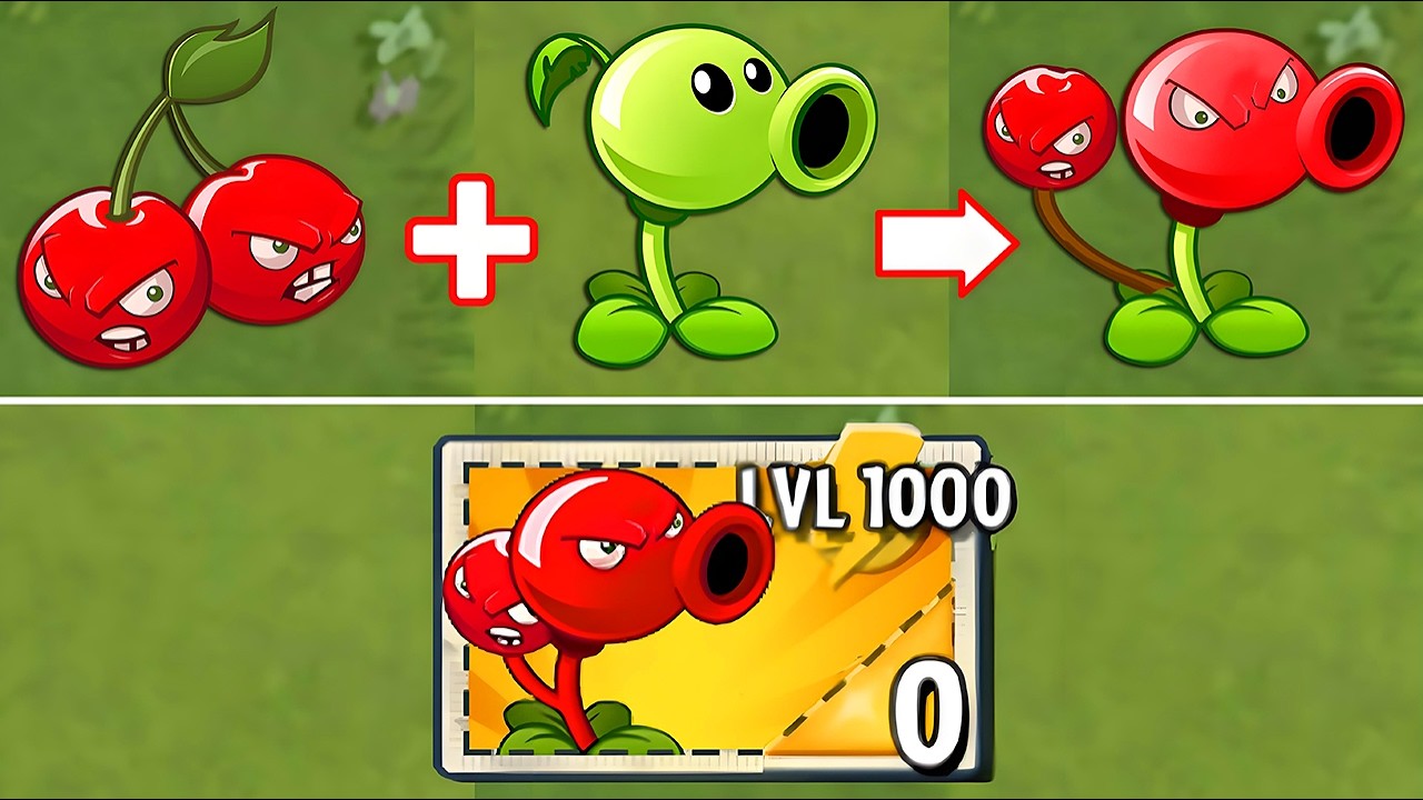 Every Random Plants LEVEL 1000 vs PvZ 2 All Final Bosses - Plants vs. Zombies 2 Mod