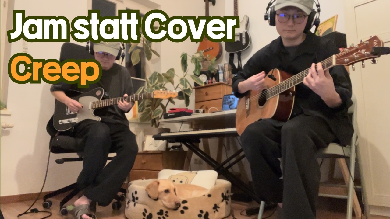 Wie man eine Jam-Session über „Creep“ von Radiohead spielt🙂🎸