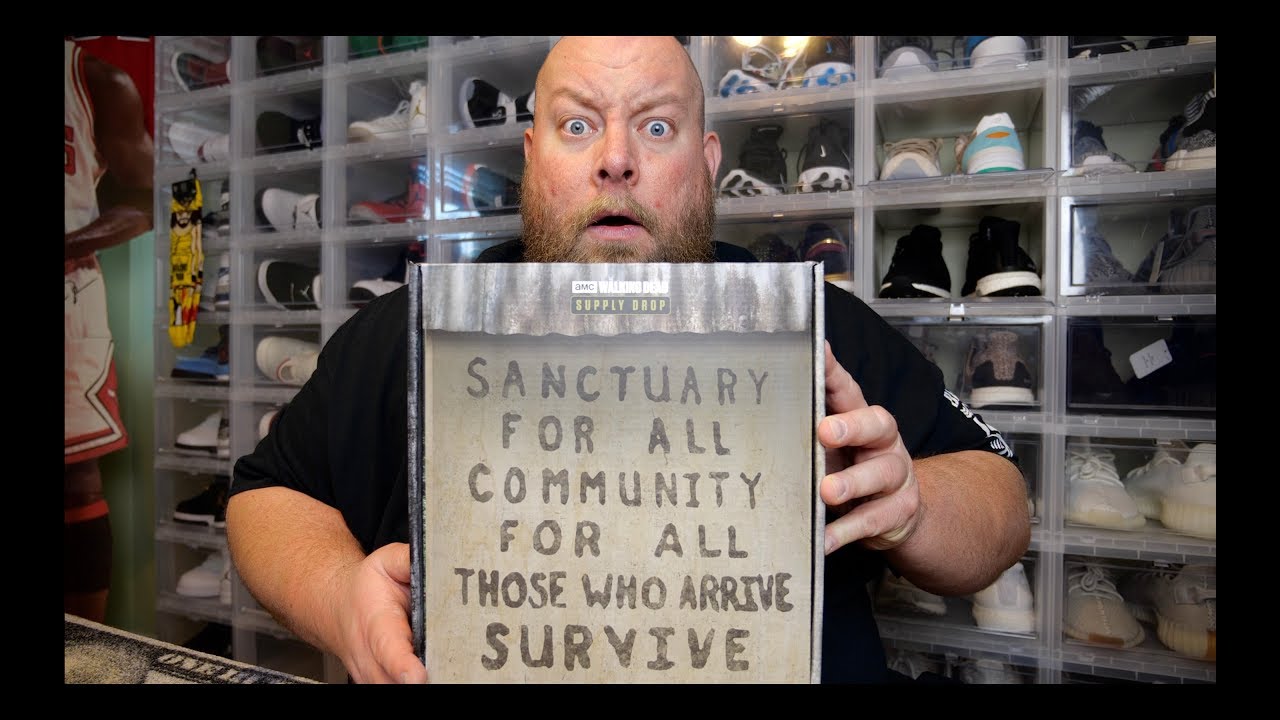 The Walking Dead SUPPLY DROP Subscription Box 1st Quarter of 2019 + Exclusive VILLAIN Items