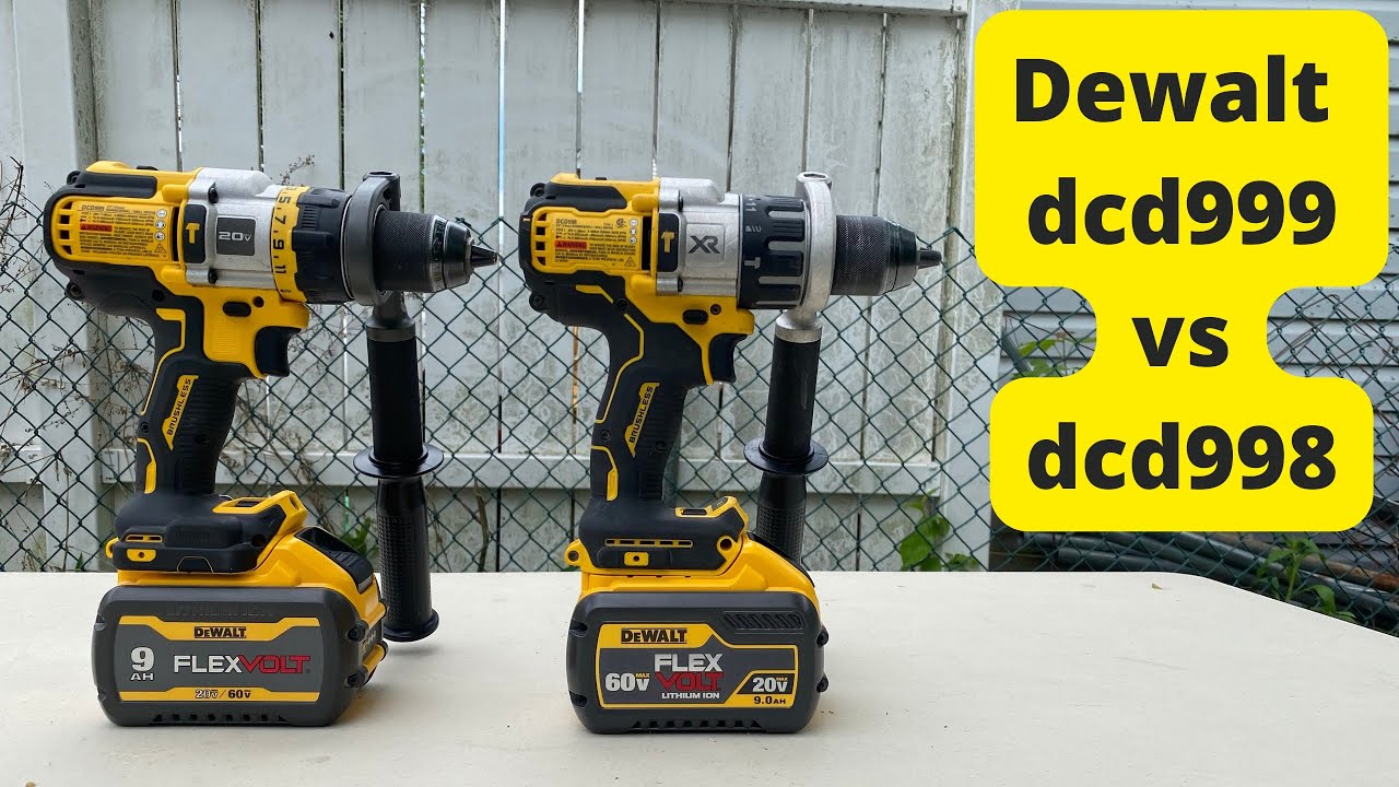 Dewalt dcd999 e dcd998 (será que  e mesma?) nos testamos !!!