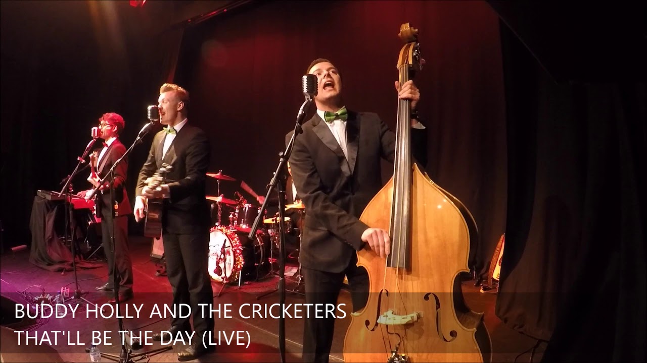 Buddy Holly & The Cricketers - That'll Be The Day (Live)