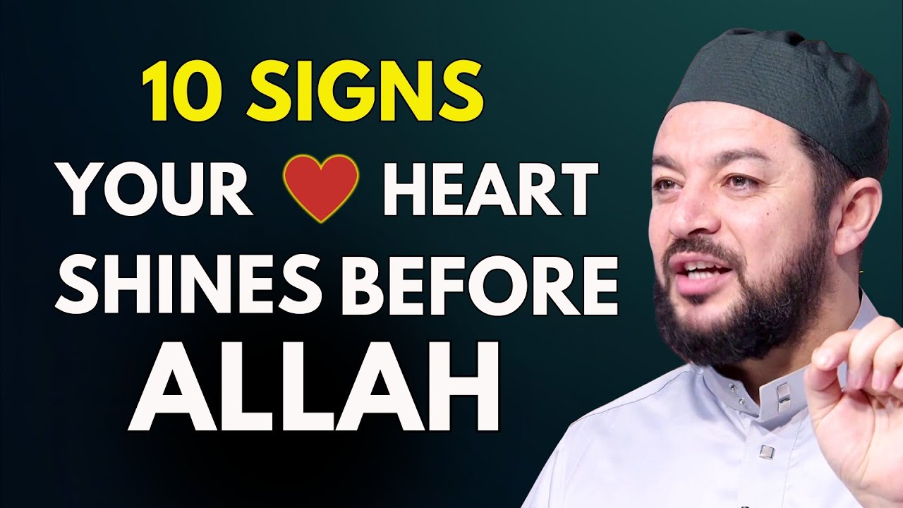 10 Signs Your Heart Shines Before Allah | Islamic Reminder