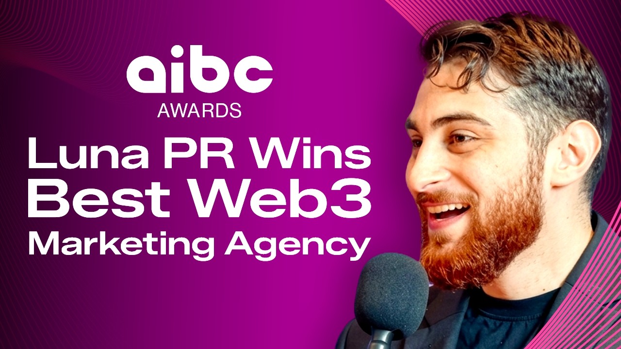 Luna PR признана лучшим агентством веб3-маркетинга 2026 года по версии AIBC Eurasia Awards.