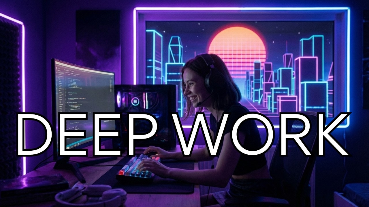 Enter the Flow State 💻 Synthwave Mix for Programming & Deep Work