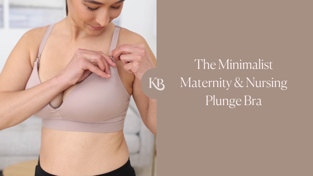 The Minimalist Maternity & Nursing Plunge Bra