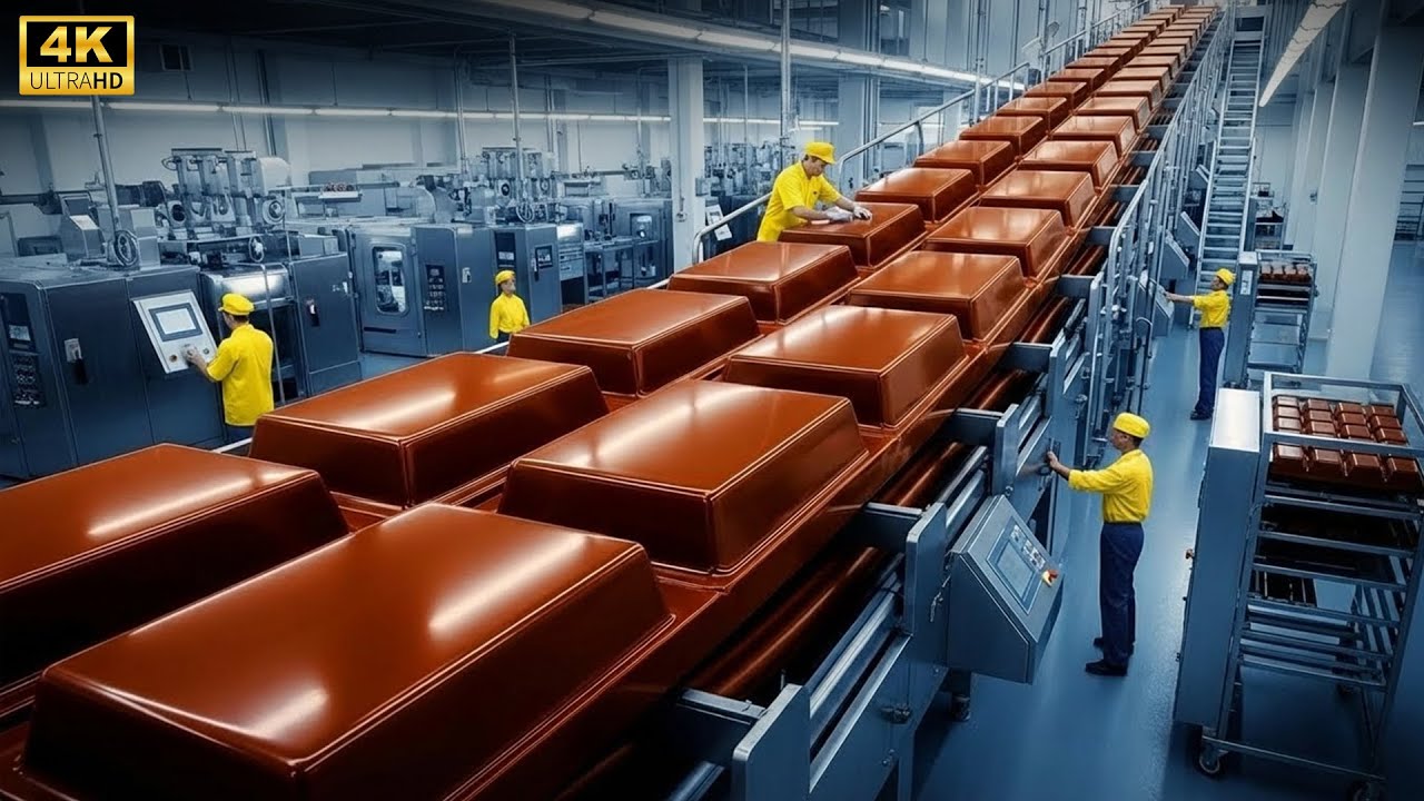 How Chocolate Is Made | Inside a Modern African Chocolate Factory