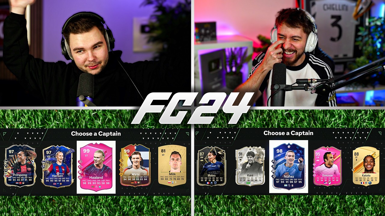 WOJNA DRAFT&Oacute;W W EA FC 24!! | PLKD VS ALVIN