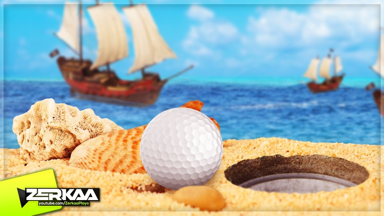 PIRATE INVASION GOLF COURSE! (Golf It!)
