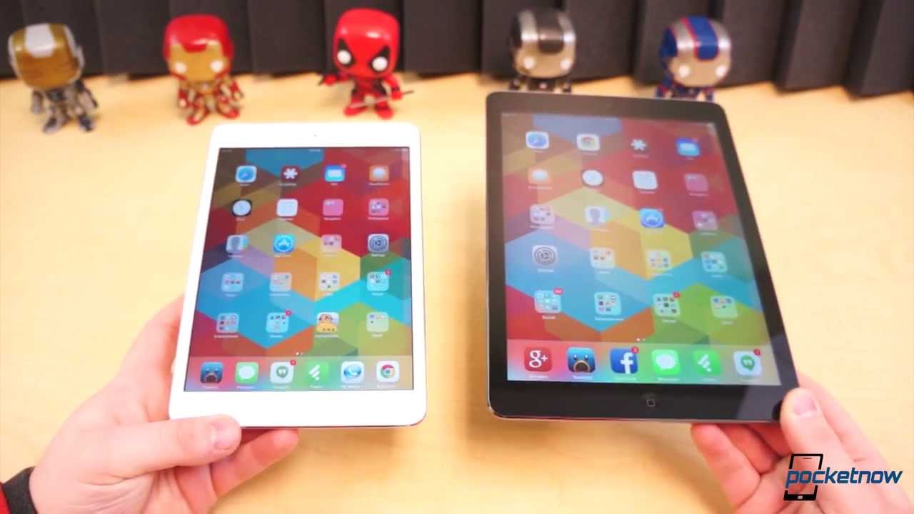 iPad mini with Retina display vs iPad Air | Pocketnow