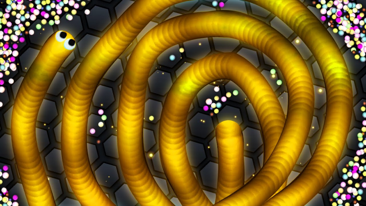 SLITHER.IO KING! - SLITHER.IO #3 - Vikk vs Simon