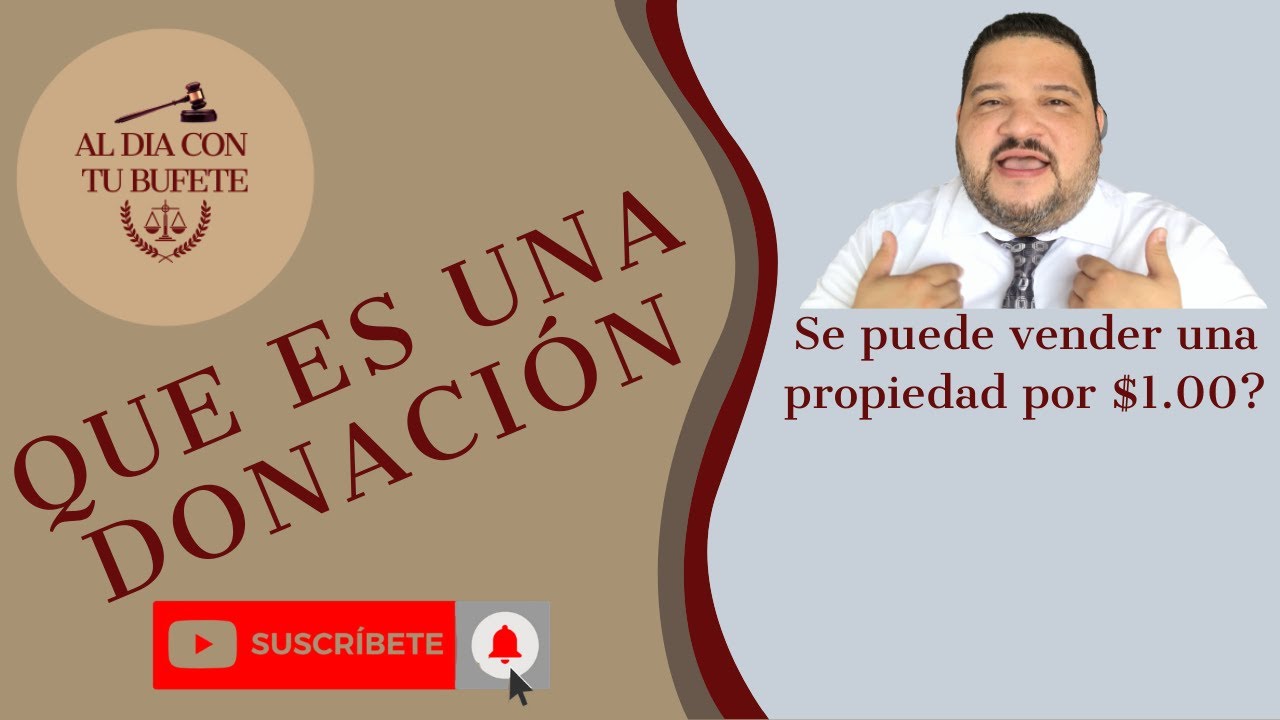 Que es una Donación?