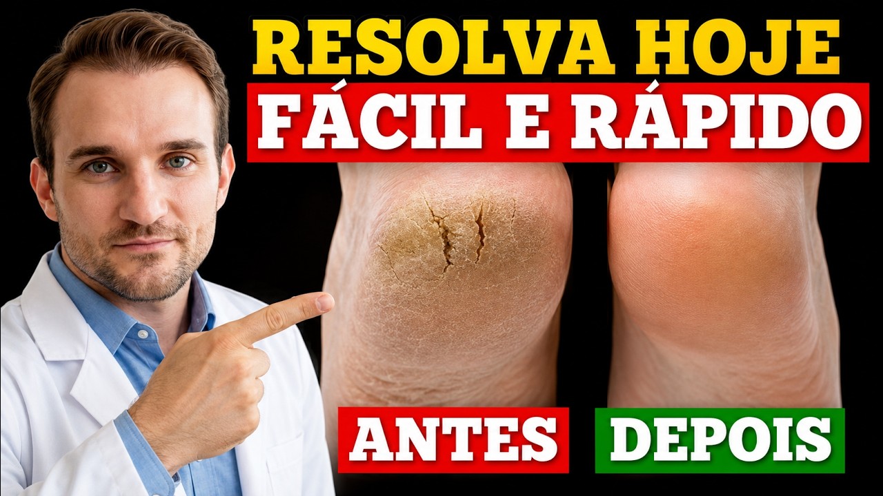 P&Eacute;S SECOS E RACHADOS: ENTENDA E RESOLVA HOJE MESMO