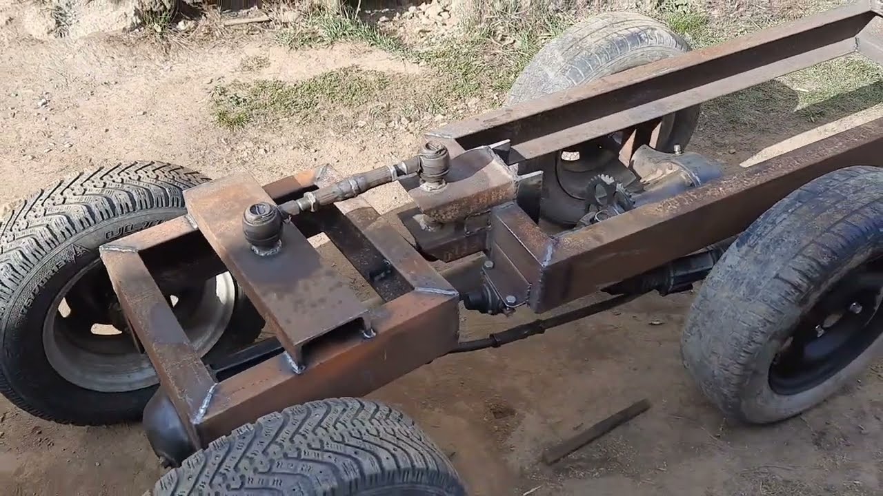 ПОГРУЗЧИК! Кардан и рулевая рейка.