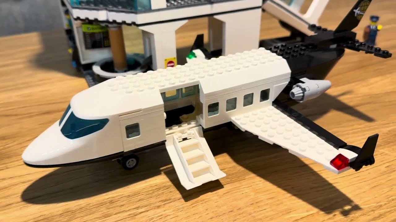 LEGO® 60502 City - Lotnisko z samolotem - KRÓTKA RECENZJA  @TataiKlocki 