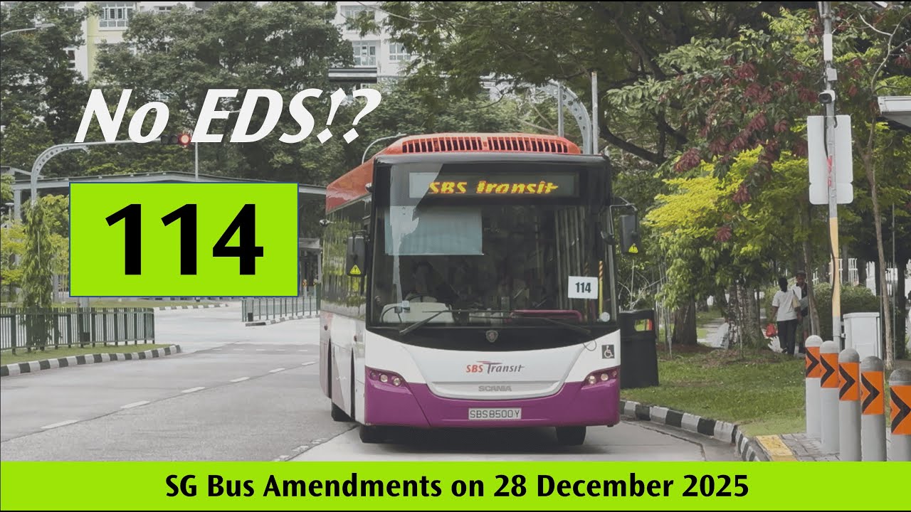 SG Bus Amendments on 28 December 2025