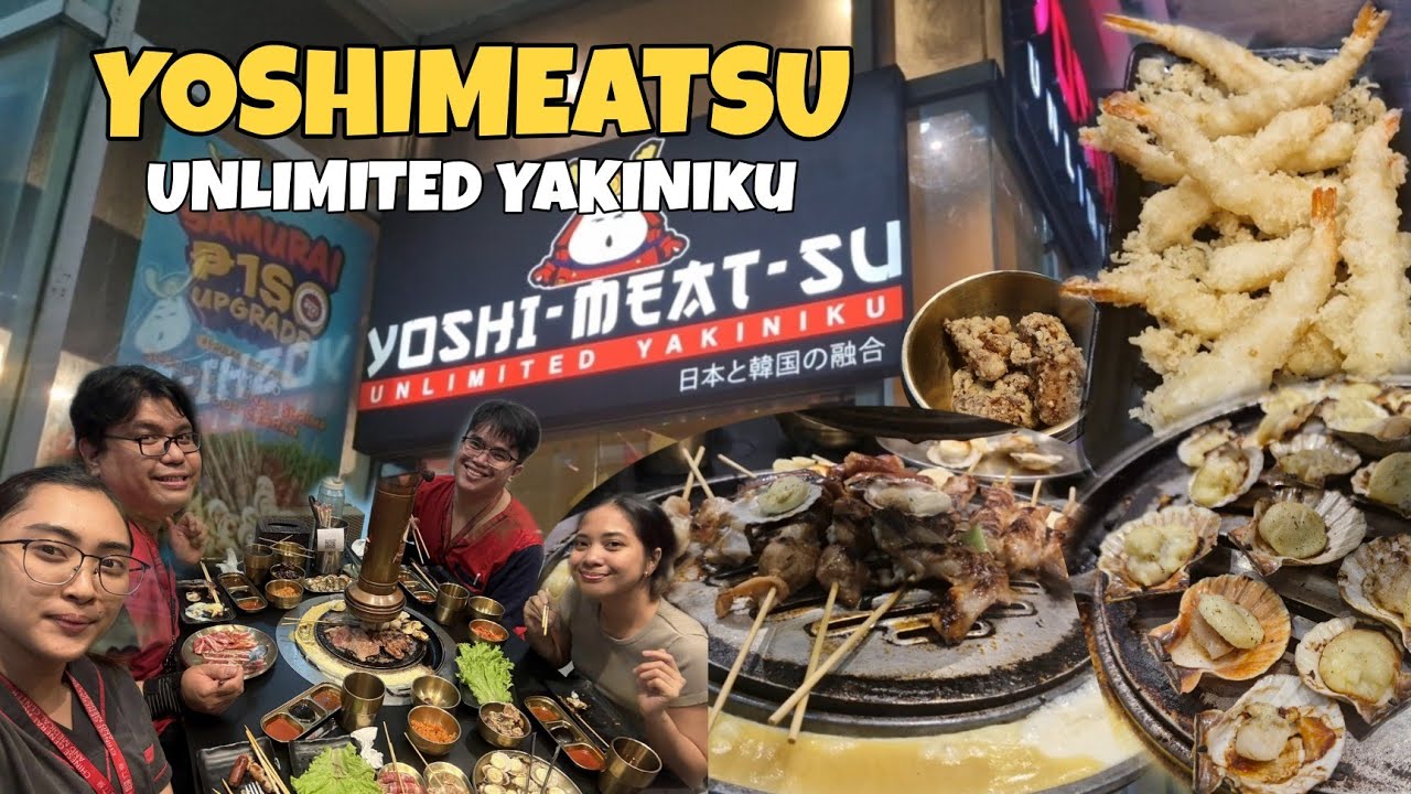 Безлимитные якинику, морепродукты и напитки в YOSHIMEATSU UST U-belt Manila | Джефф Ривера