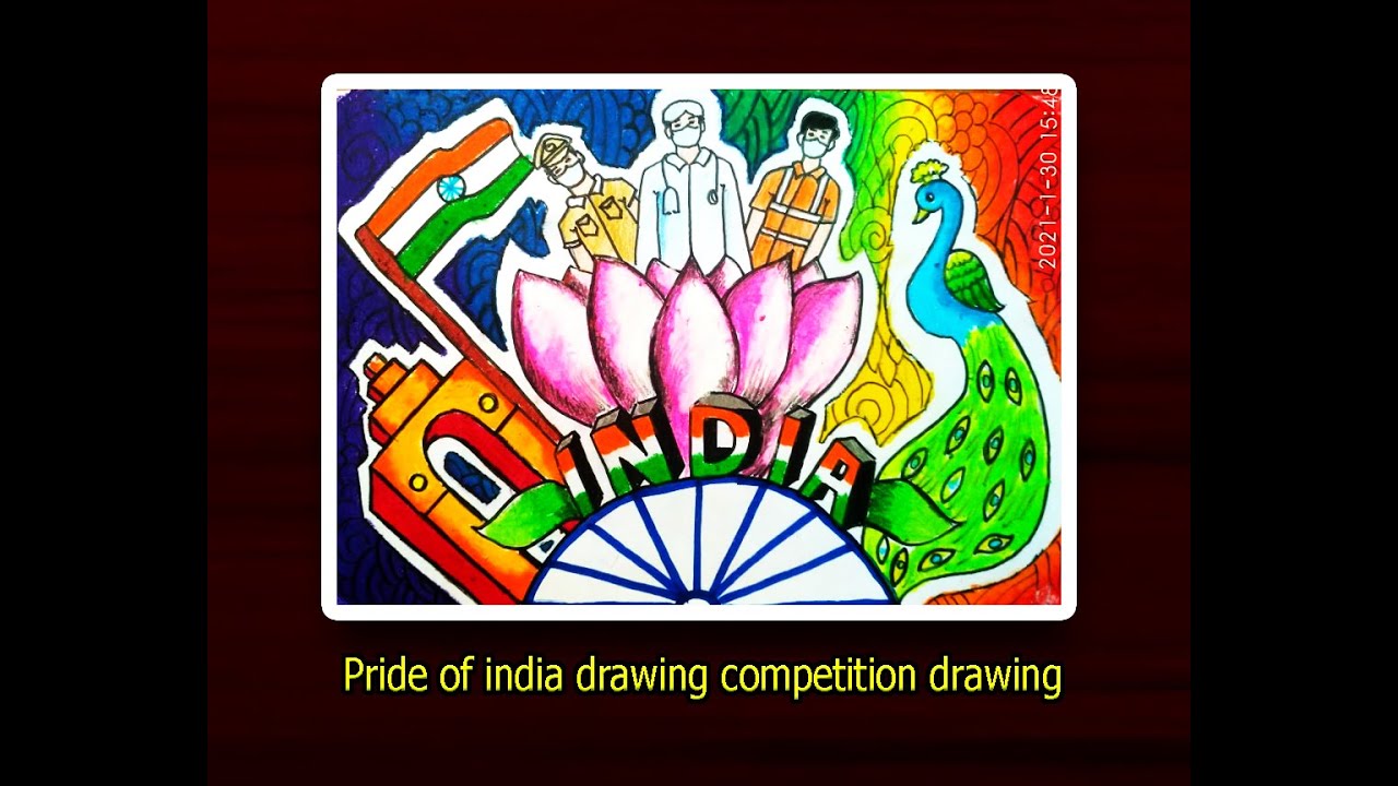 Pride of India competition drawing