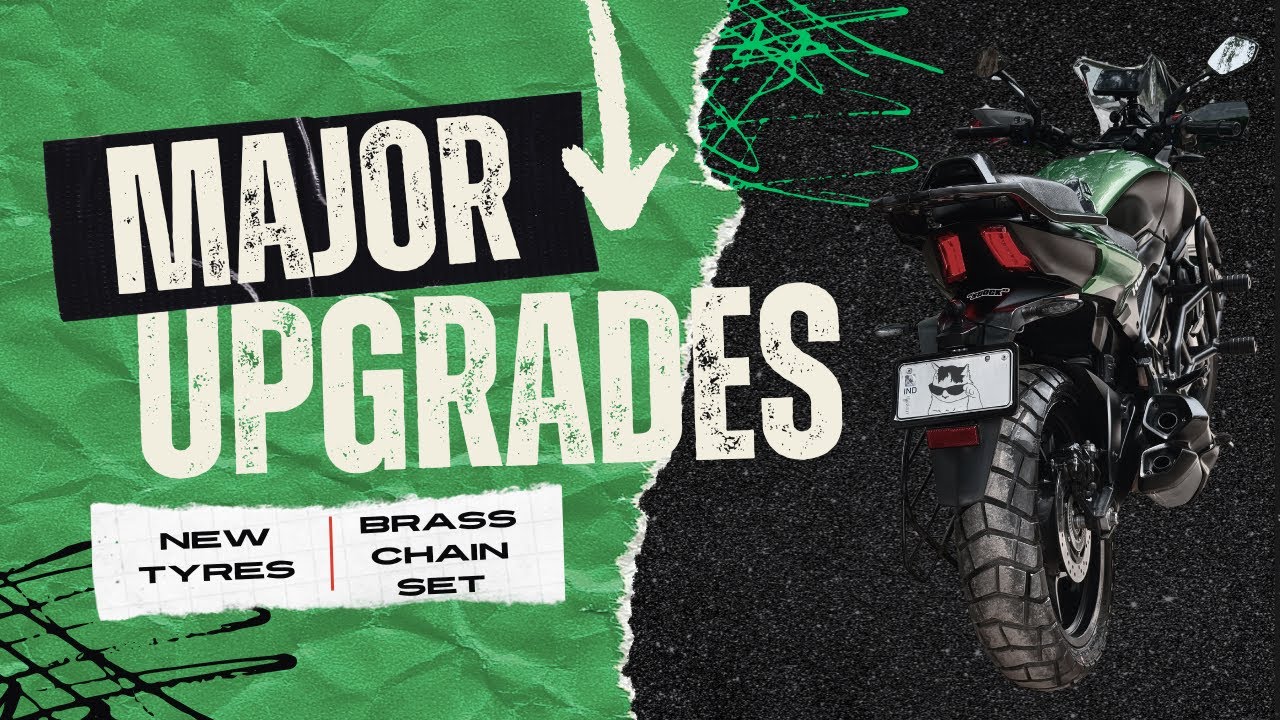 Best Tyre and Chain set for Dominar 400 | Salil Chaudhary Vlogs