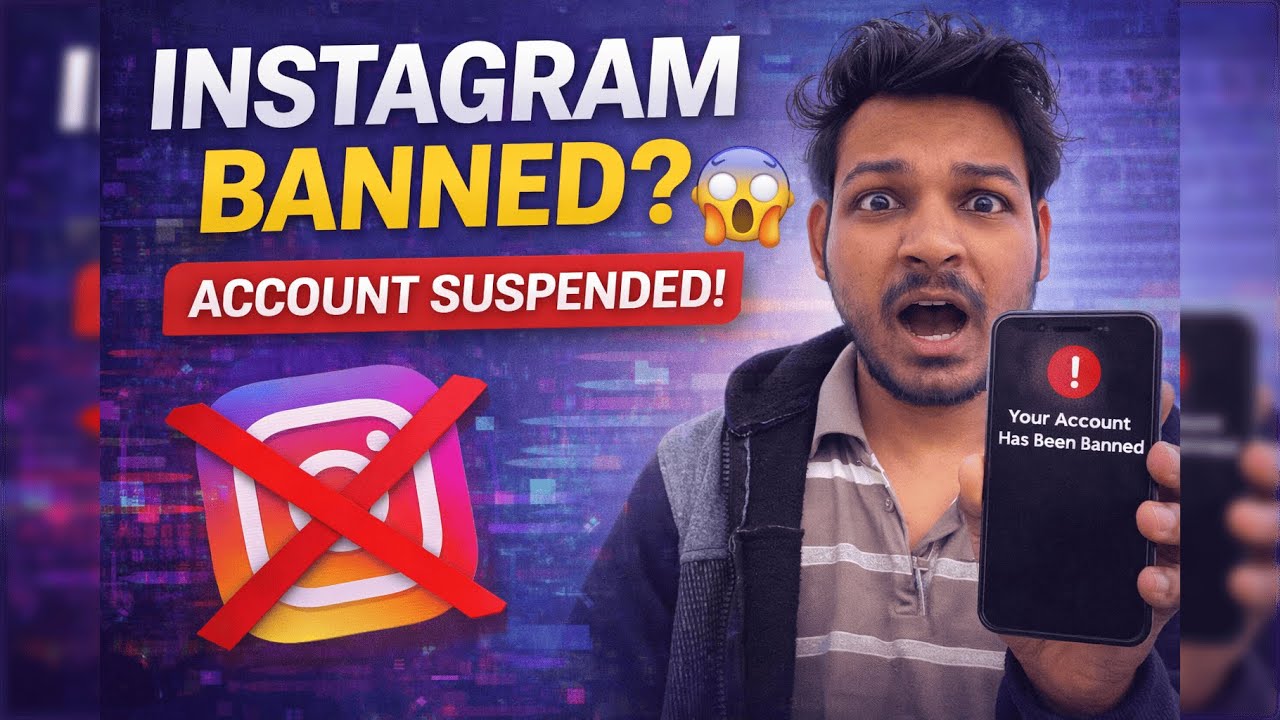 👉 Mera Instagram Account Suspend Ho Gaya! 😡 What Happened?