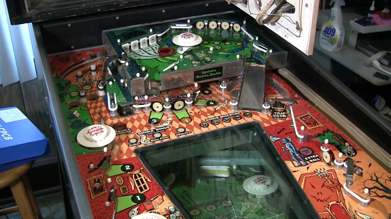 Gottlieb Haunted House Pinball — Часть 9 — Требуются модификации земли для System 80 — PinballHel...